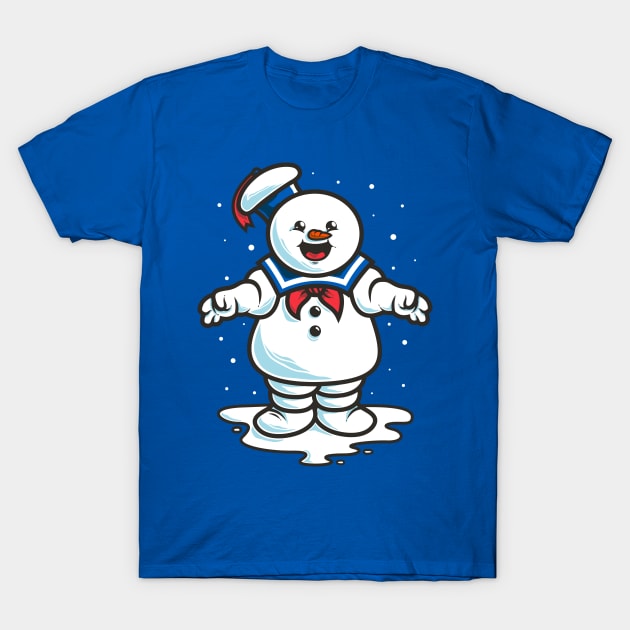 Snow Puft Man T-Shirt by krisren28